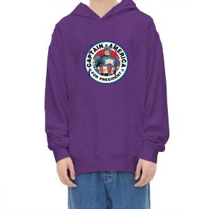 America Captain Hoodie Anime Hoodie Cartoon Hooded Sweatshirt Cozy Comfort Classic Pullover Hoodie EU Sized Oversized Hoodie Multicolor- 2V6TY3 15 1