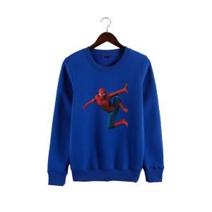 Men and Women Spiderman Sweatshirt Hoodie Crew Neck Hoodie Multicolor- 5TU8WN 37 1.jpg