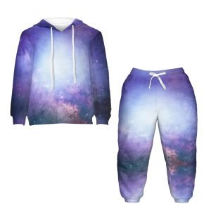 Galaxy 3D Universe majice s kapuljačom Odjeća za djecu Udobne poliesterske majice i hlače s kapuljačom- DV7REE 6 1 1.jpg