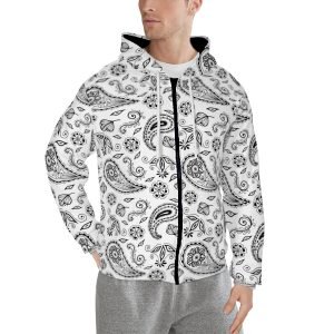 Cetakan Seluruh Zip Up Bandana Hoodie dengan Poket Hip-Hop Hoodie Poliester Unisex Hoodie- H2GOVV 6 1.jpg