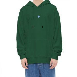 Jesus Hoodie Cross Hoodie JESUS THE KING Hooded Sweatshirt Pink and Blue Oversized Hoodie 100% Cotton Cozy Comfort and Soft Hoodie- NZHLGJ 11 1