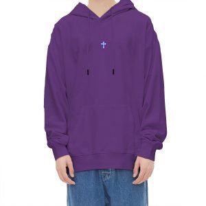 Jesus Hoodie Cross Hoodie JESUS THE KING Hooded Sweatshirt Pink and Blue Oversized Hoodie 100% Cotton Cozy Comfort and Soft Hoodie- NZHLGJ 15 1