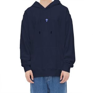 Jesus Hoodie Cross Hoodie JESUS THE KING Hooded Sweatshirt Pink and Blue Oversized Hoodie 100% Cotton Cozy Comfort and Soft Hoodie- NZHLGJ 17 1
