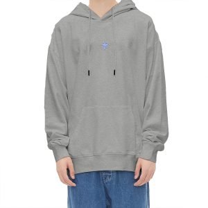 Jesus Hoodie Cross Hoodie JESUS THE KING Hooded Sweatshirt Pink and Blue Oversized Hoodie 100% Cotton Cozy Comfort and Soft Hoodie- NZHLGJ 7 1