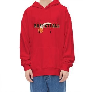 Men’s 100% Cotton Basketball Hoodie with Long Sleeves EU Sized Comfort Hooded Sweatshirt Multicolor- QSAHS4 9 1.jpg