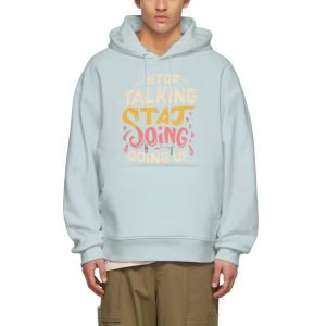 Pulover unisex STOP TALKING START DOING Hanorac estetic Pulover pentru sănătate mintală- R3C95F 6 1 1.jpg