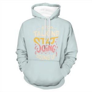 Pulover unisex STOP TALKING START DOING Hanorac estetic Pulover pentru sănătate mintală- R3C95F 6 4.jpg