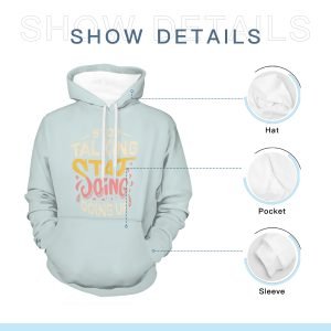 Pulover unisex STOP TALKING START DOING Hanorac estetic Pulover pentru sănătate mintală- R3C95F 6 6.jpg