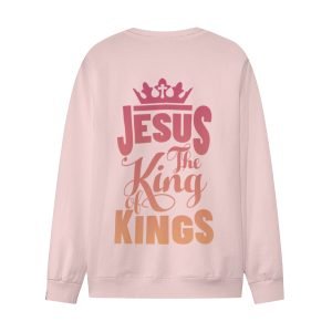 Roze Jezus T-shirt Smiley Hoodless Hoodie JESUS ​​THE KINGS Sweatshirt Lichtgewicht Shirts Leuke t-shirts Casual en comfortabel shirt voor mannen en vrouwen- RET5RH 6 2 1