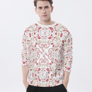 Colorful Bandana Crew Neck Hoodie Bandana Sweatshirt Casual Polyester Lightweight Hoodie- TXQC4Z 6 3.jpg
