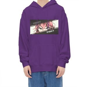 PINK Hoodie Anime Character Hooded Sweatshirt 100% Cotton Pullover Oversized Hoodie Muliticolor- UMQH2U 15 1.jpg
