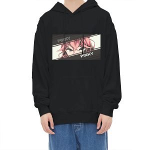 PINK Hoodie Anime Character Hooded Sweatshirt 100% Cotton Pullover Oversized Hoodie Muliticolor- UMQH2U 5 1.jpg