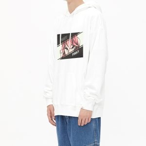 PINK Hoodie Anime Character Hooded Sweatshirt 100% Cotton Pullover Oversized Hoodie Muliticolor- UMQH2U 6 2.jpg