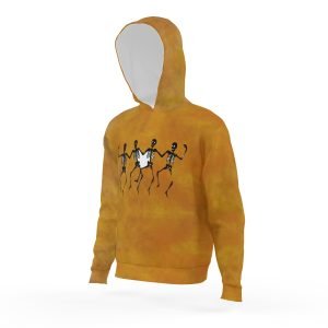 Unisex Kinder Tanzendes Skelett Hoodie Halloween Kapuzenpullover Polyester Bequemer Pullover Hoodie Lässiger Hoodie mit Taschen- WC5NCL 6 5