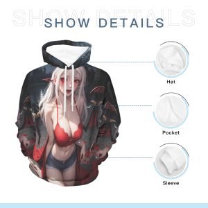 Seksi Anime Kız Kapşonlu Hentai Kapşonlu Kazak Cepli Polyester Kazak Kapşonlu- WPA5AS 6 6 1.jpg