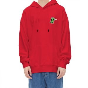 Schattig sweatshirt met capuchon met dinosaurus 100% Katoenen comfortabele EU-maat trui met capuchon Oversized hoodie voor heren en dames Beste vrienden Hoodie Veelkleurig- WR9EQX 9 1