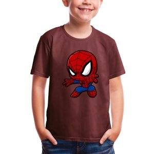 Kids Spiderman T-Shirts Marvel Shirts Cartoon Crew Neck T-Shirt Gildan 76000 Cotton Multicolor- Y3AFVR 40 1.jpg