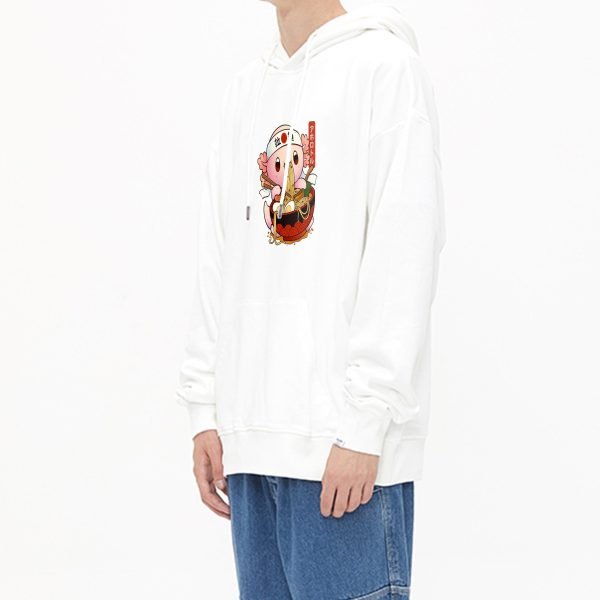 Cute Octopus eating Ramen Hoodie 100% Cotton Cozy Comfort Hoodie Multicolor- 4XLW8N 6 2.jpg