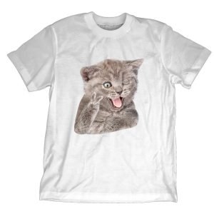 Fir agus Mná T-Léinte Greannmhar Cat T-Léinte O-mhuineál Gildan 63000 Cotton Tee Ildath- S2M7PD 6 5.jpg