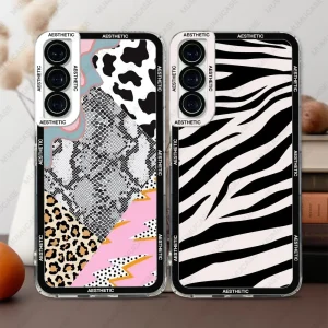 Case For Samsung Galaxy S20 S21 FE S22 S23 Ultra A13 A32 A33 A50 A52 A53 A73 A54 A14 Cover Aesthetic Leopard Zebra Butterfly- Case For Samsung Galaxy S20 S21 FE S22 S23 Ultra A13 A32 A33 A50 A52 A53 18