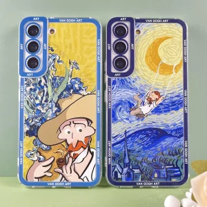 Case For Samsung Galaxy S20 S21 S22 S23 A13 A21s A32 A33 A50 A52 A53 A73 A54 A14 Soft Cover Van Gogh Art Comics- Case For Samsung Galaxy S20 S21 S22 S23 A13 A21s A32 A33 A50 A52 A53 A73 48
