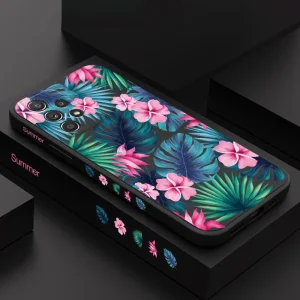 Colorful Flowers Case For Samsung A54 A34 A24 A14 A73 A53 A33 A23 A13 A03 A03S A72 A52 A52S A32 A12 A71 A51 A04 A22 A04S 4G 5G- Colorful Flowers Case For Samsung A54 A34 A24 A14 A73 A53 A33 A23 A13 A03 A03S