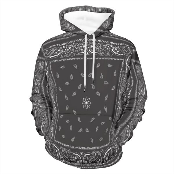 Bandana Hooded Sweatshirt Streetwear Hoodie Pullover Polyester Hoodie for Men and Women- GXAZUU 6 4.jpg