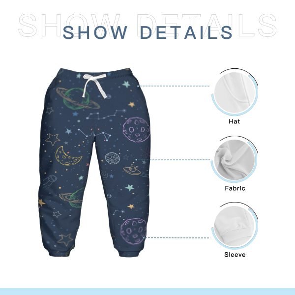 Kids Stars and Moon Universe Hooded Sweatshirt and Pants Comfort Polyester Hoodie Sets- KOPOTU 6 5.jpg