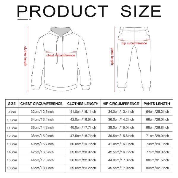 Kids Stars and Moon Universe Hooded Sweatshirt and Pants Comfort Polyester Hoodie Sets- KOPOTU 6 7.jpg