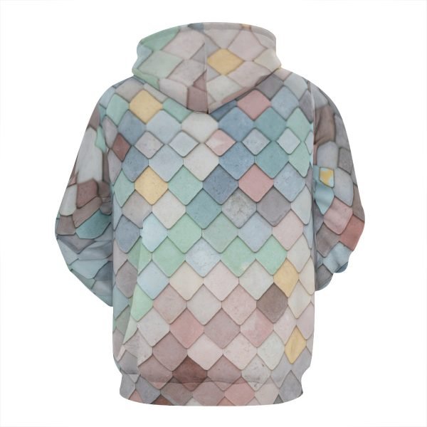 All-Over Print Colorful Plaid Hoodie Adult Comfortable Hoodie with Pocket Fleece Warm and Soft Polyester Pullover Hooded Sweatshirt- ODUOSF 6 5.jpg