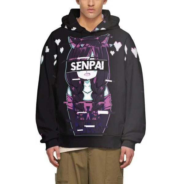 Unisex Anime Hooded Sweatshirt Japanese SENPAI Hoodie Oversized Pullover Hoodies- QQ65RJ 6 1.jpg